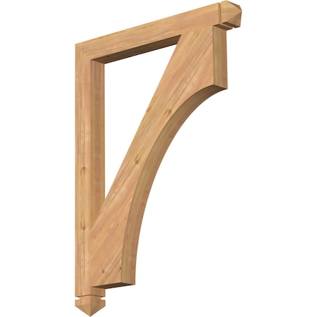 Westlake Arts & Crafts Smooth Bracket, Western Red Cedar, 3 1/2W X 34D X 46H